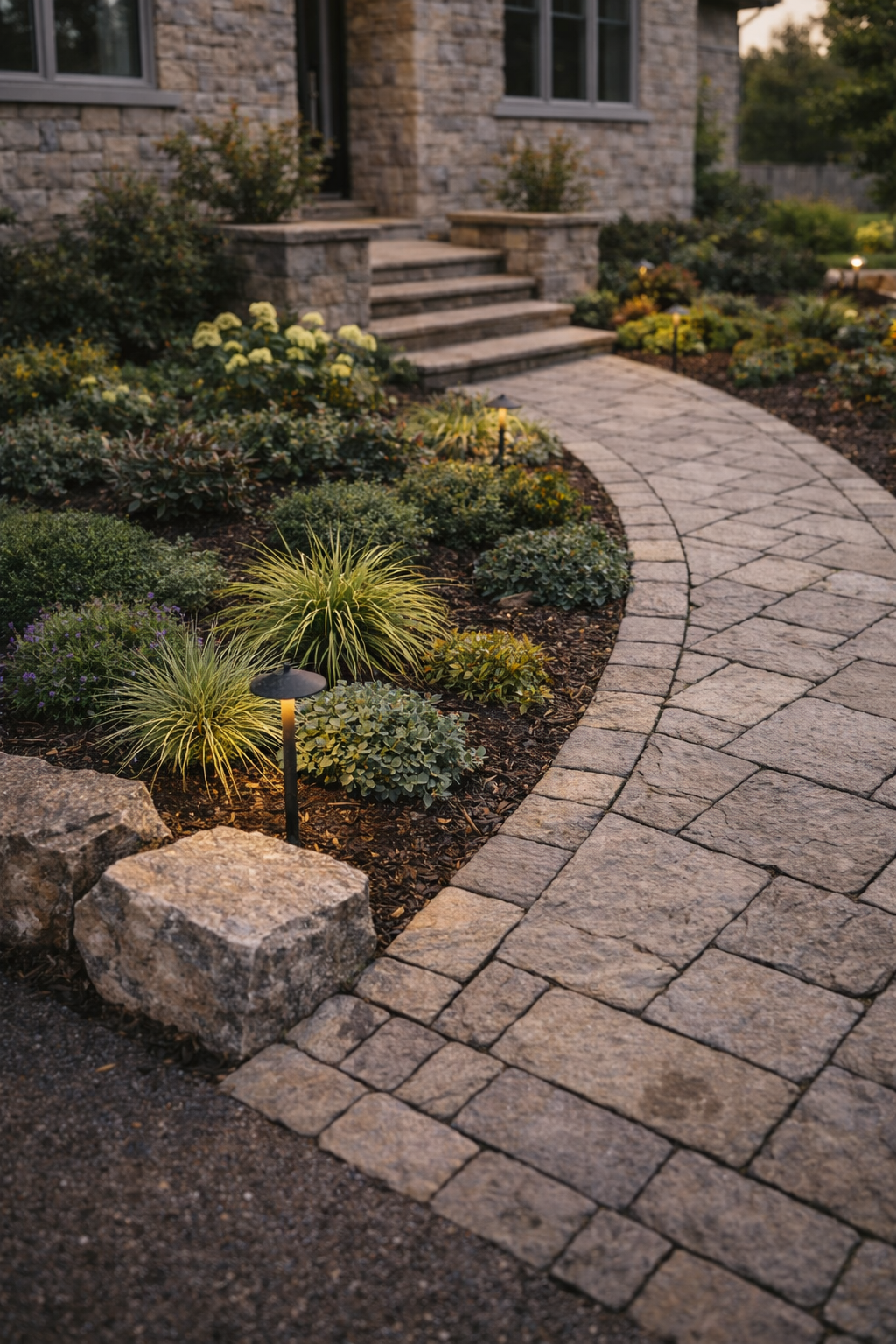 Garden Design & Front Landscape Layout