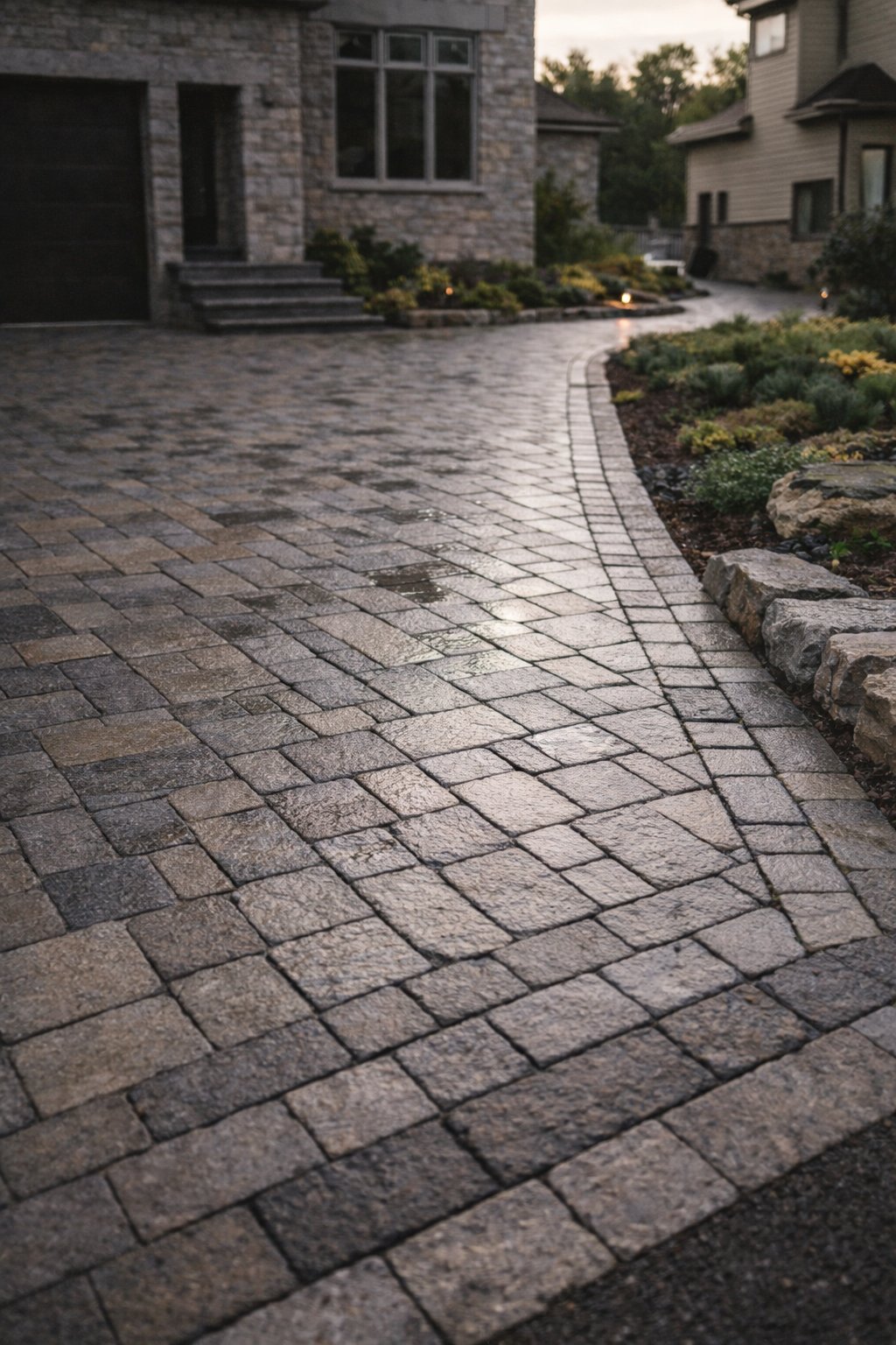 Interlock & Natural Stone Driveways
