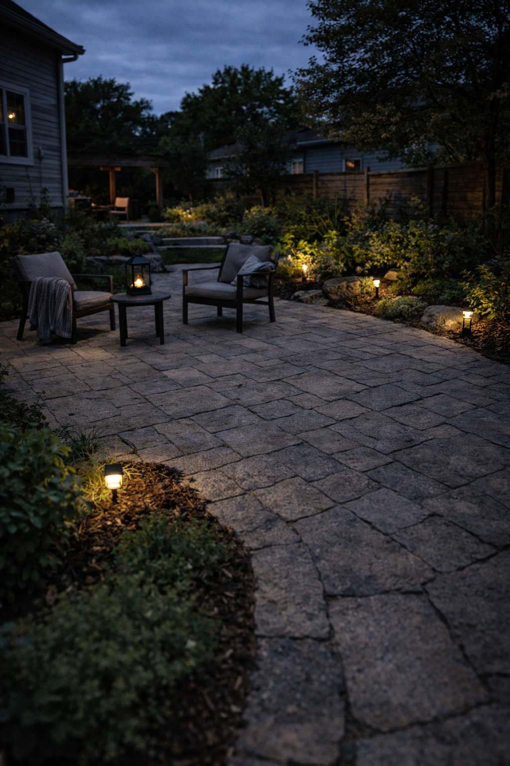 Lighting, Planting & Finishing Details